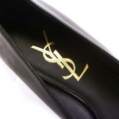 Saint Laurent Leather Rose Flats 7 of 9