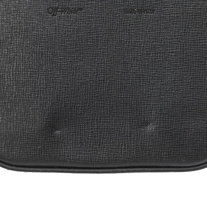 Off-White Calfskin Diag Belt Bag Black White 12 of 12