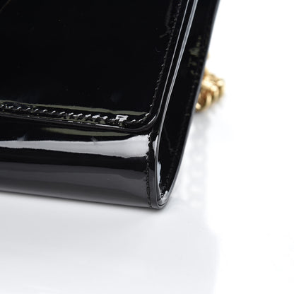 Louis Vuitton Patent Chain Louise MM Black 11 of 11