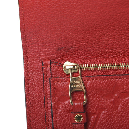 Louis Vuitton Empreinte Compact Curieuse Wallet Cherry 7 of 8