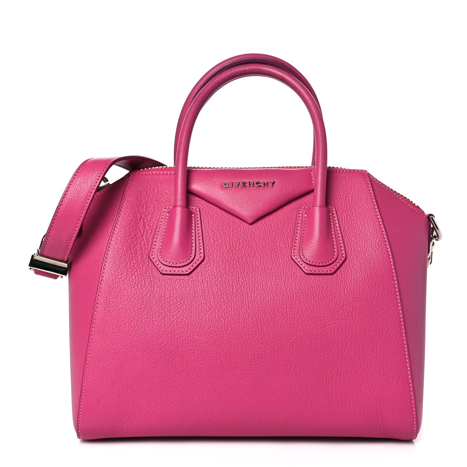 Givenchy Sugar Goatskin Small Antigona Fuchsia 1 of 11