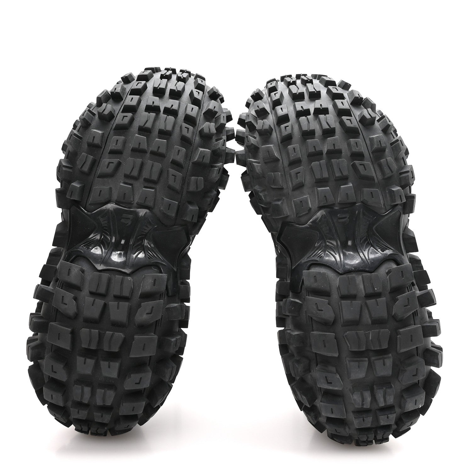 Balenciaga Mesh Nylon Mens Monocolor Bouncer Sneakers 37 Black 6 of 8