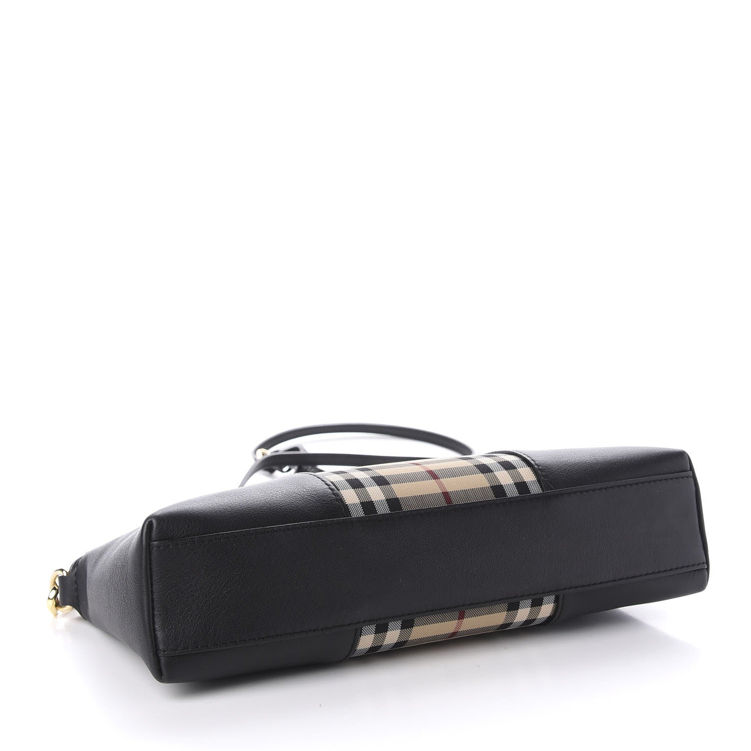 Burberry Horseferry Check Small Chichester Crossbody Clutch Bag Black 4 of 11