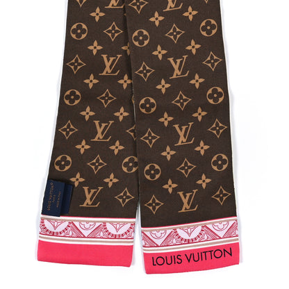Louis Vuitton Silk Monogram Secret Garden Bandeau Pink 2 of 3