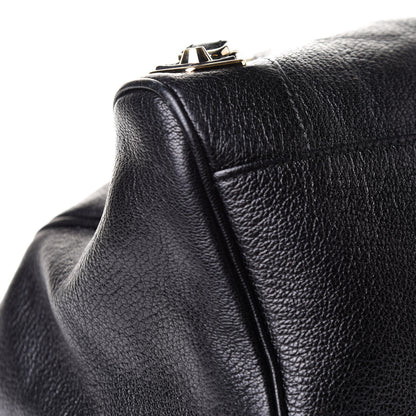 Balenciaga Chevre Gold Metallic Edge Hardware Velo Black 9 of 16