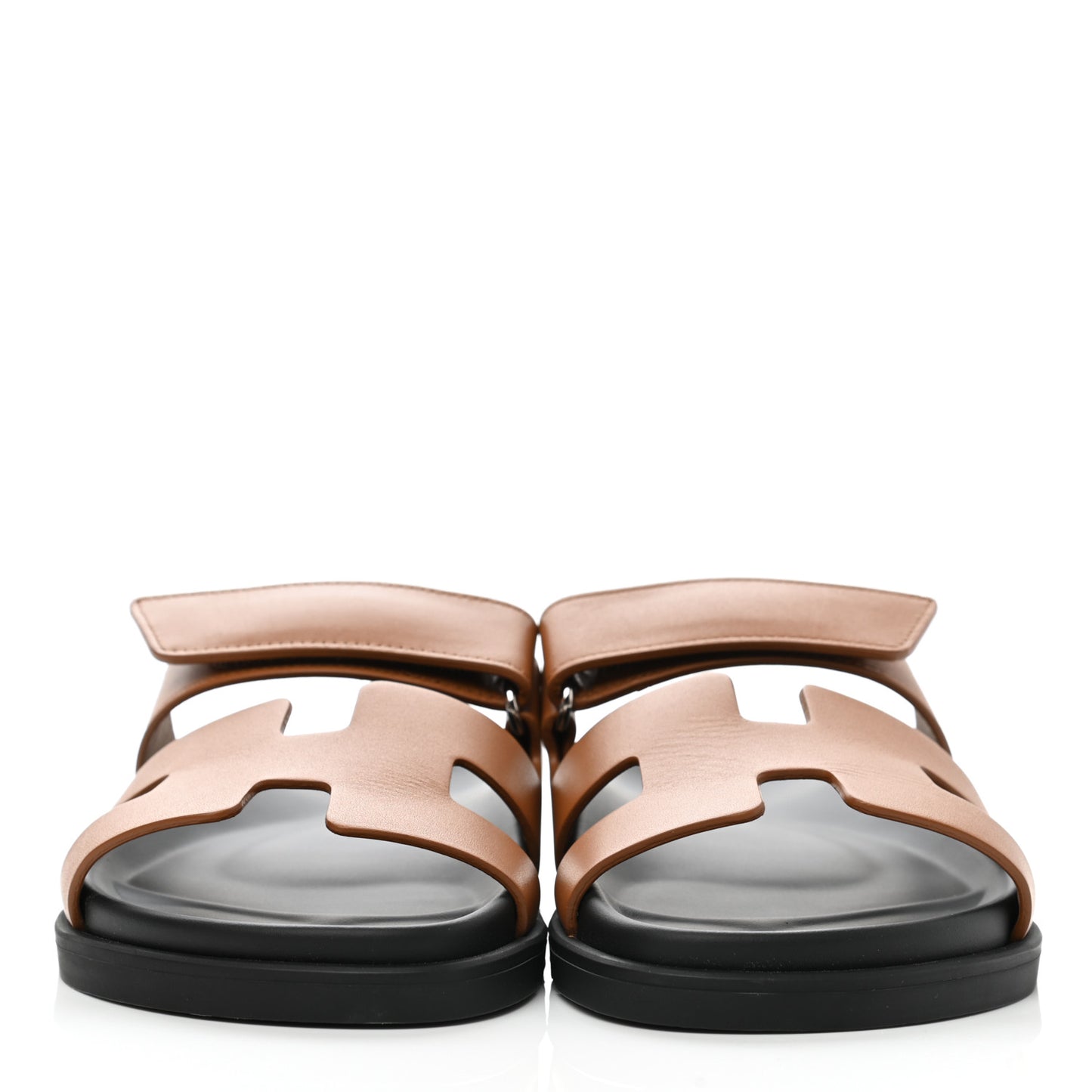 Calfskin Womens Chypre Sandals 36.5 Naturel