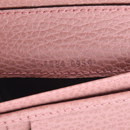 Gucci Dollar Calfskin Medium GG Zip Around Wallet Soft Pink 7 of 10