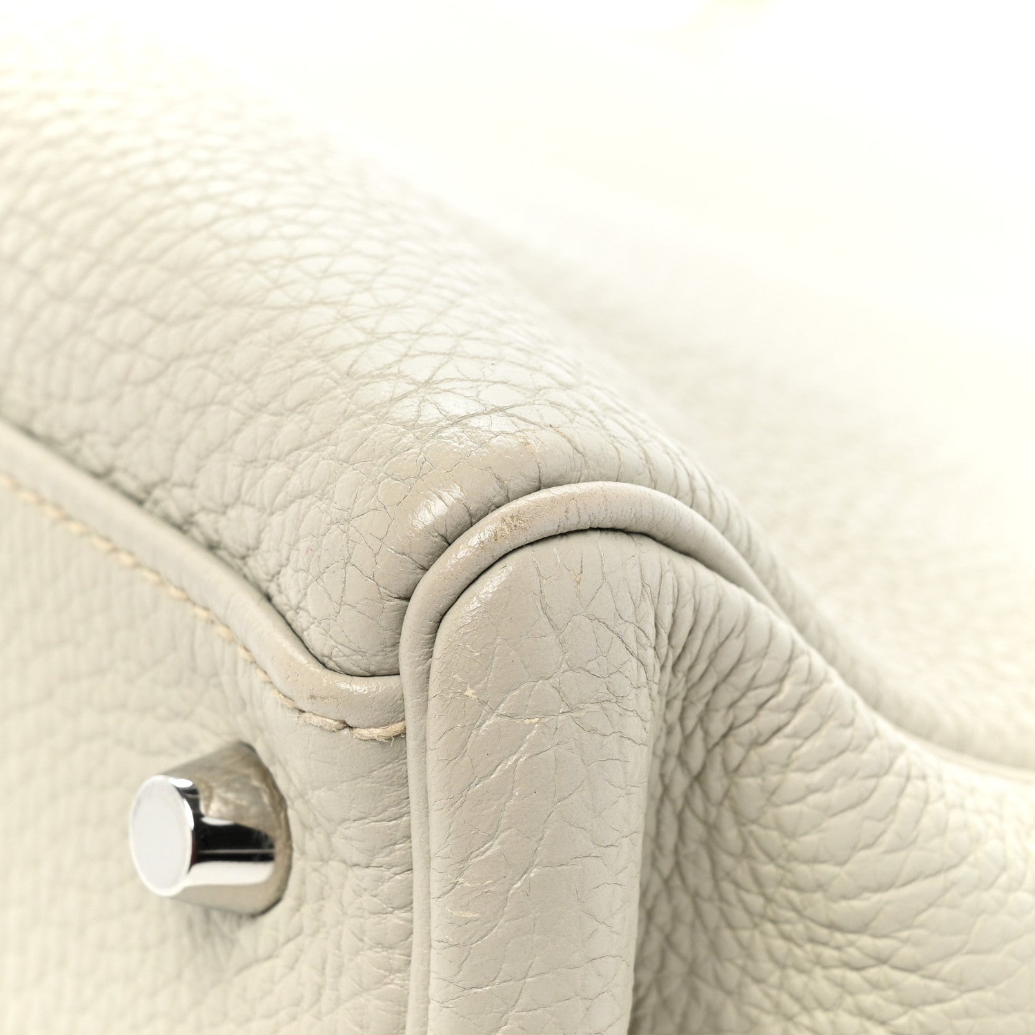 Hermes Togo Kelly Retourne 35 Gris Perle 18 of 18