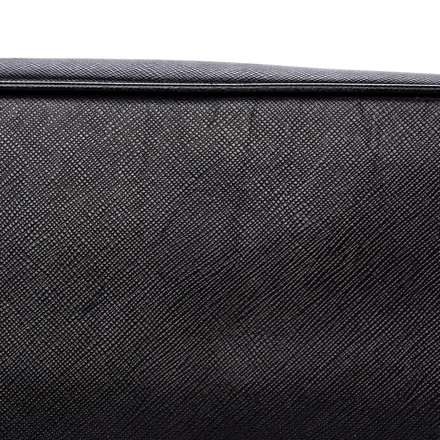 Saffiano Lux Medium Tote Black