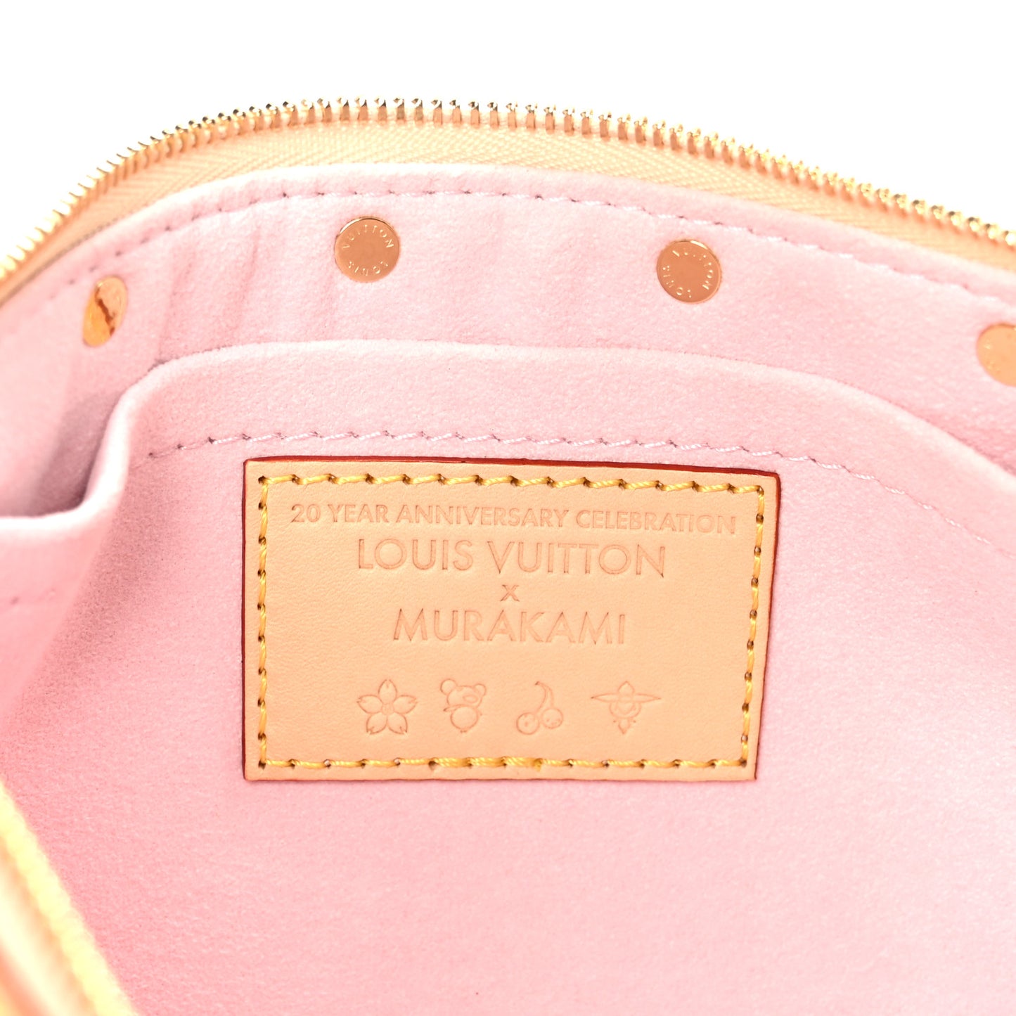 LV X TM Monogram Pochette Accessories Sakura Brown