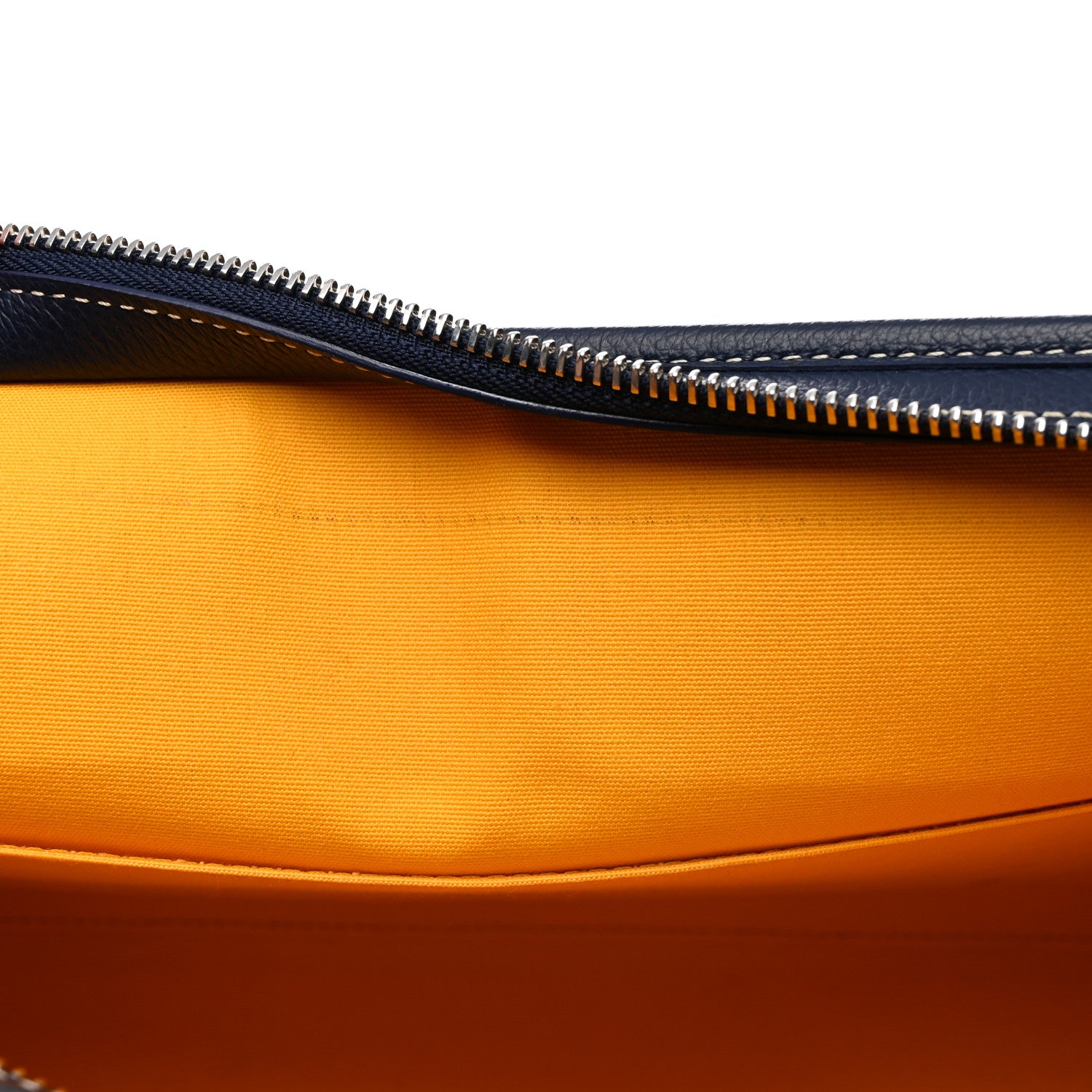 Goyard Goyardine Jouvence GM Toiletry Pouch Navy 7 of 7