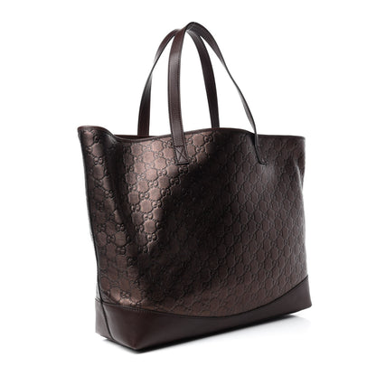 Gucci Guccissima Large Tote Bronze 3 of 10