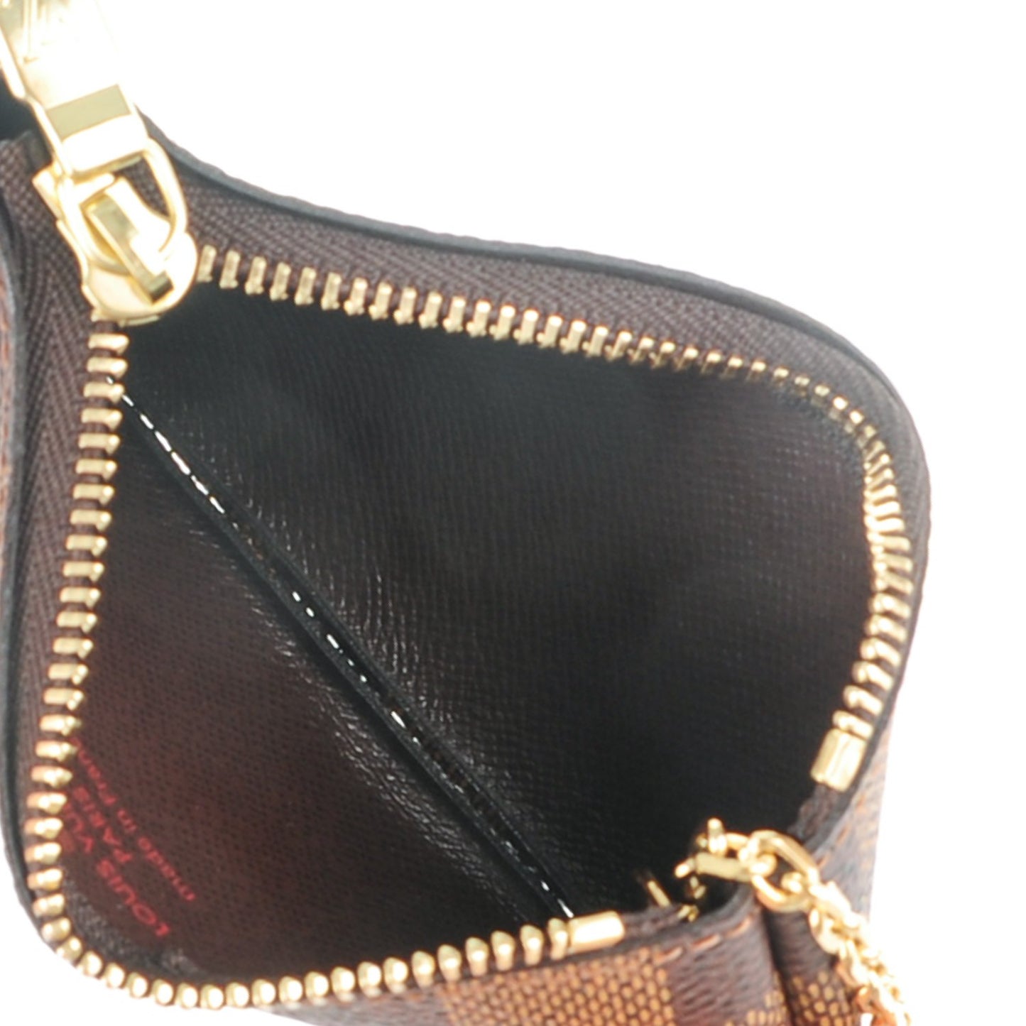 Damier Ebene Key Pouch