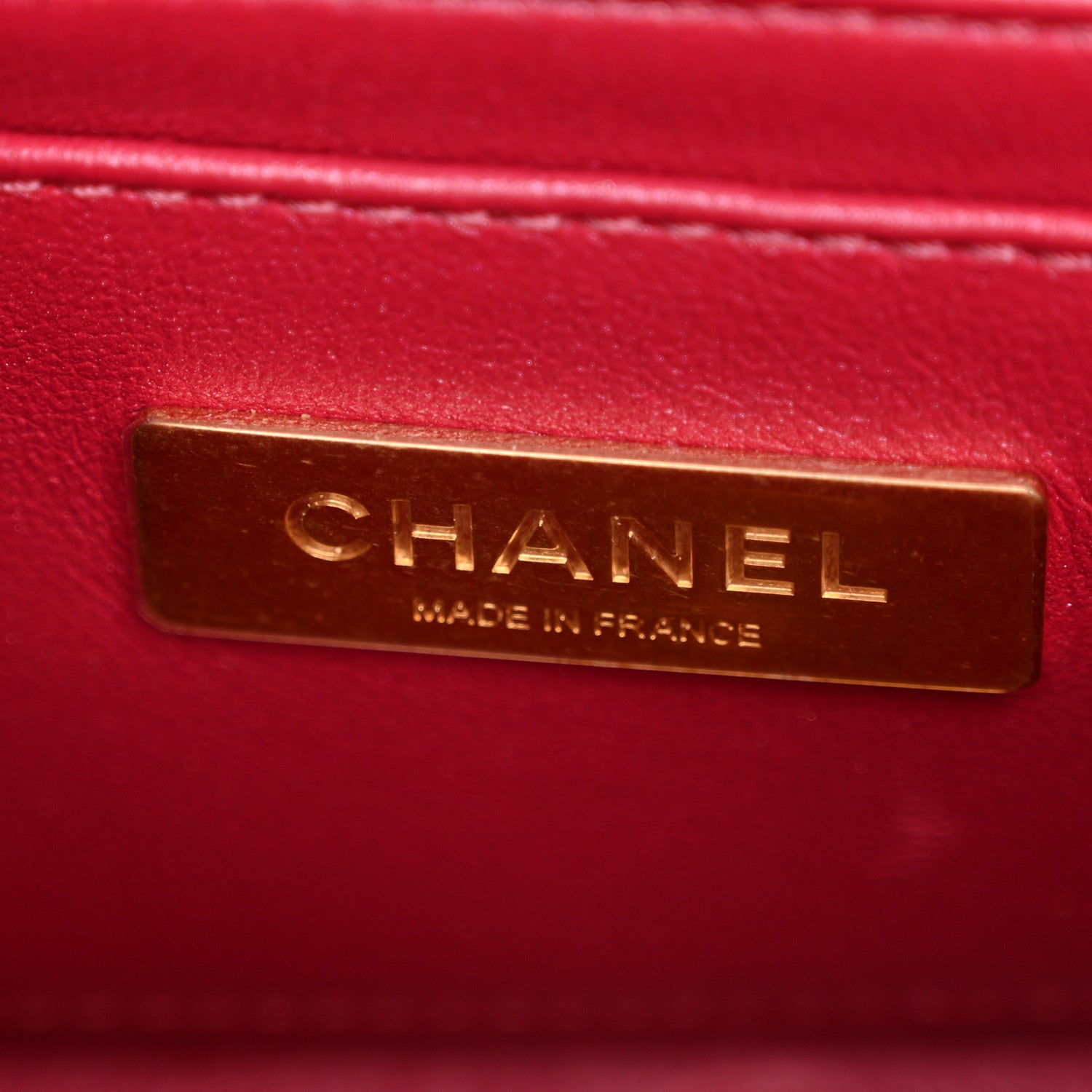 Chanel Mirror Metallic Calfskin Quilted Mini Top Handle Flap Pink 6 of 11