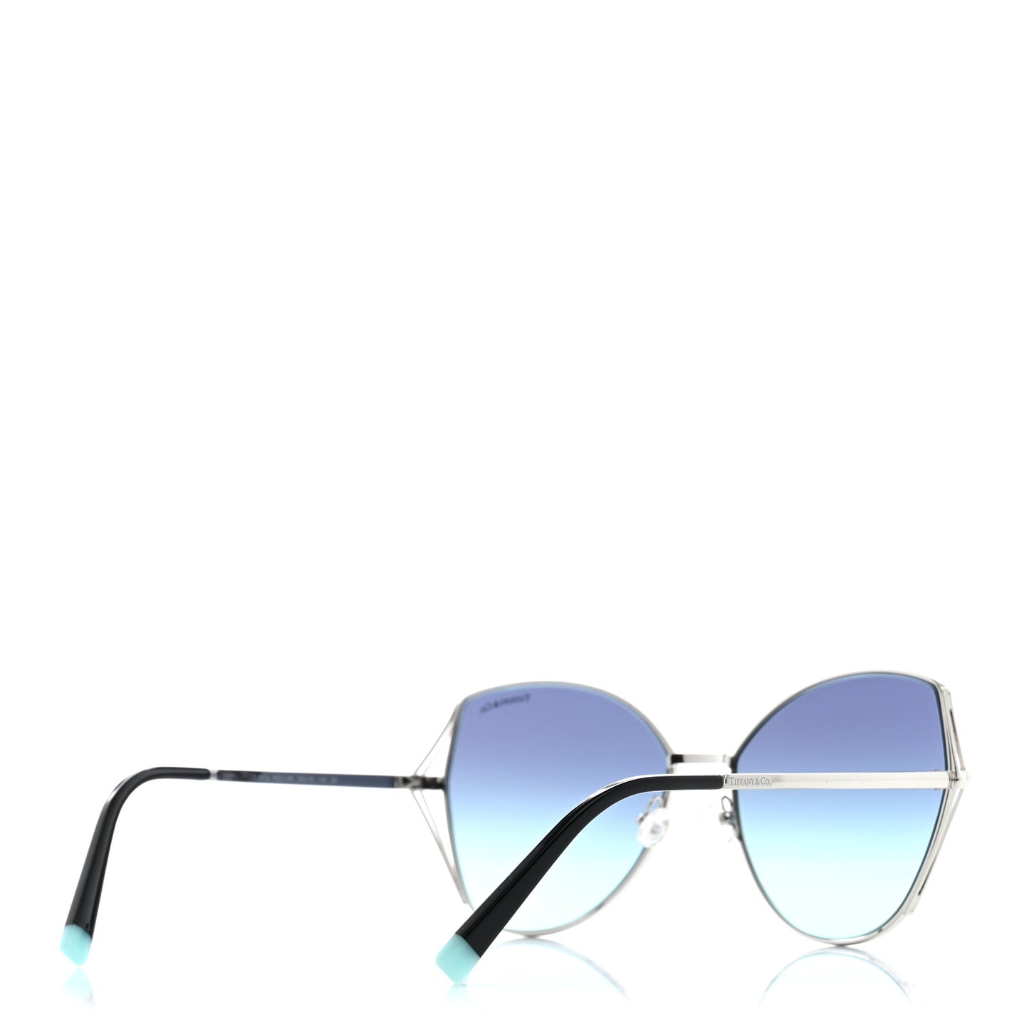 Metal Butterfly Sunglasses TF 3072 Silver
