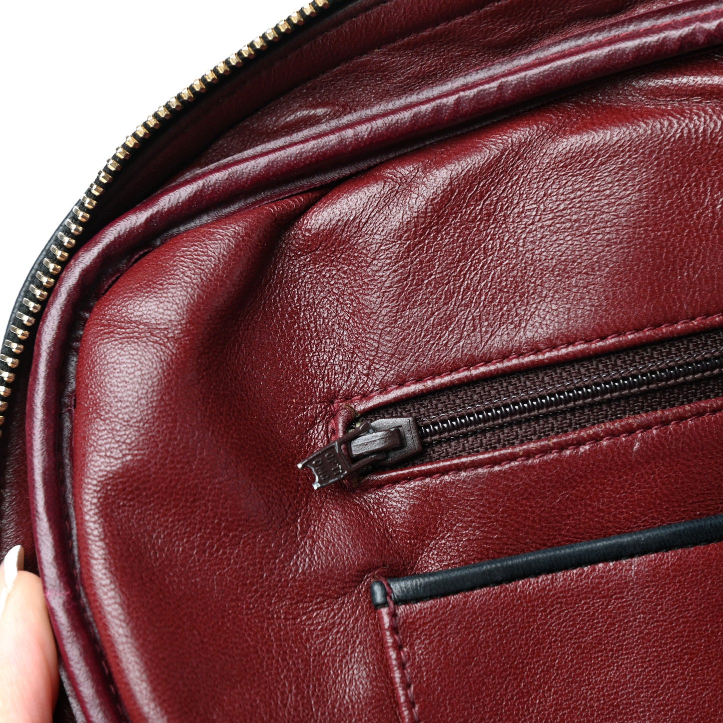 Lambskin Quilted Shoulder Bag Black