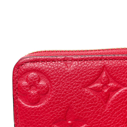 Louis Vuitton Empreinte Clemence Wallet Cherry 9 of 9