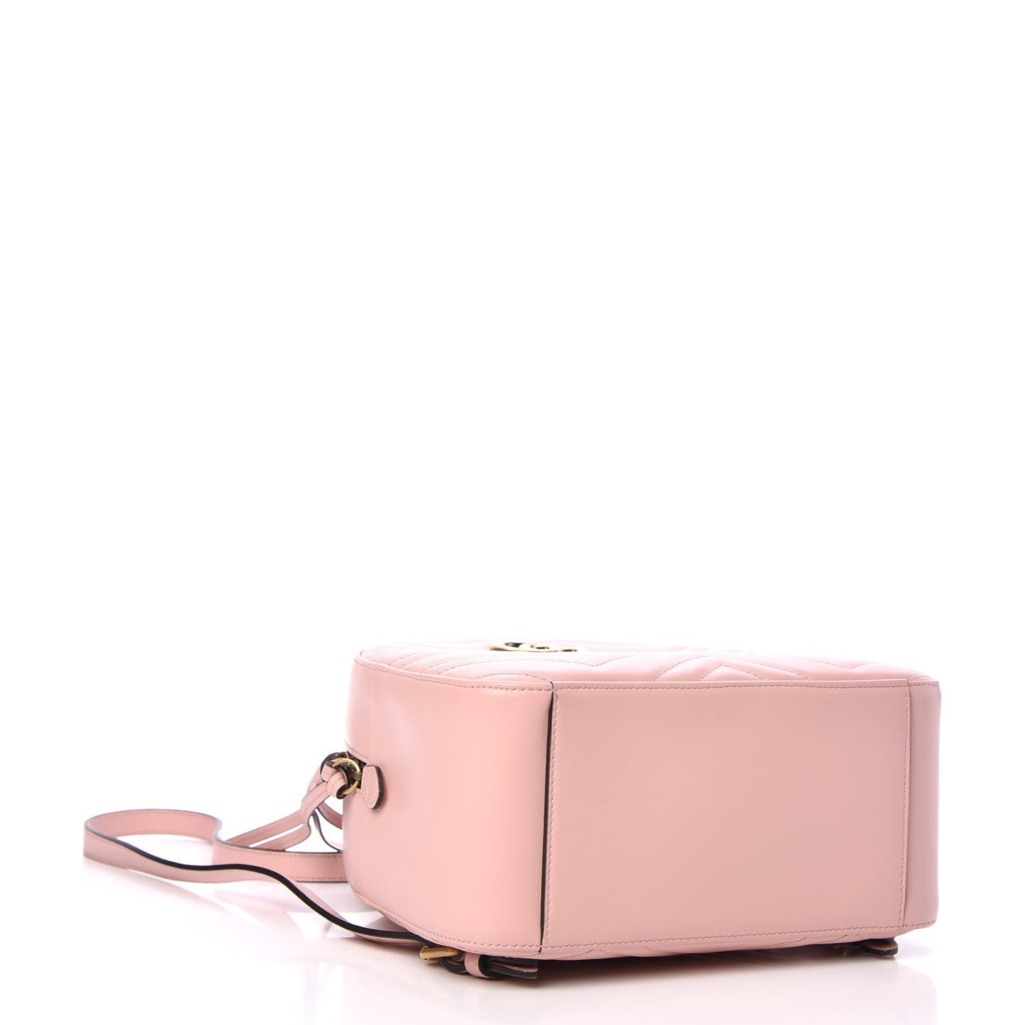 Calfskin Matelasse GG Marmont Dome Backpack Perfect Pink