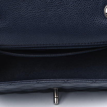Chanel Caviar Quilted Mini Rectangular Flap Navy 4 of 4