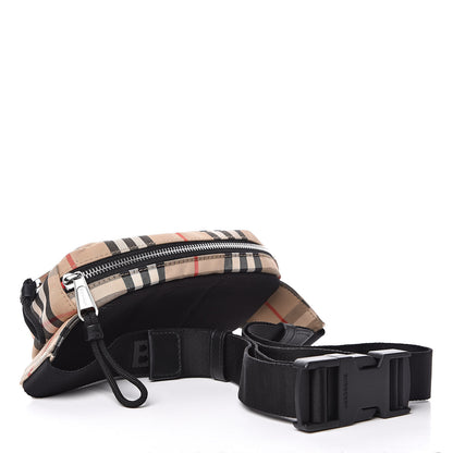 Burberry Nylon Vintage Check Small Cannon Bum Bag Archive Beige 3 of 9