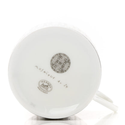 Hermes Porcelain Mosaique au 24 Coffee Cup and Saucer Set of 2 9 of 12