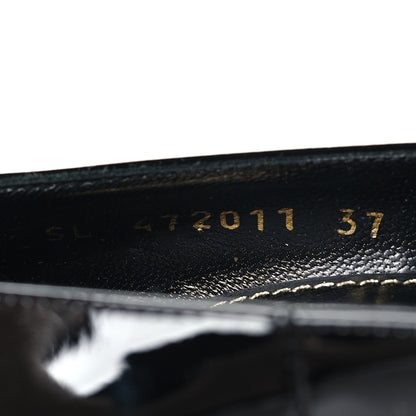 Saint Laurent Patent Opyum 110 Pumps 37 Black 7 of 10