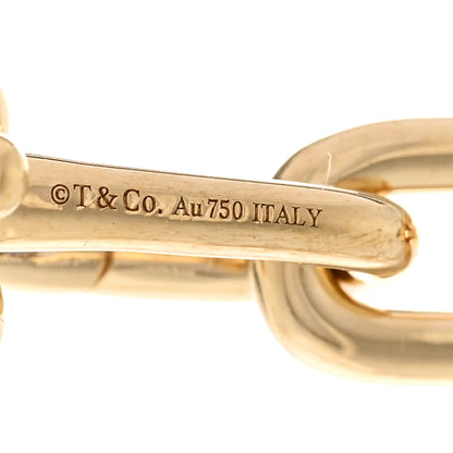 Tiffany 18K Yellow Gold Hardwear Graduated Link Necklace 5 of 6
