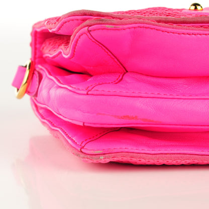 Miu Miu Sequined Crossbody Bag Pink 10 of 13