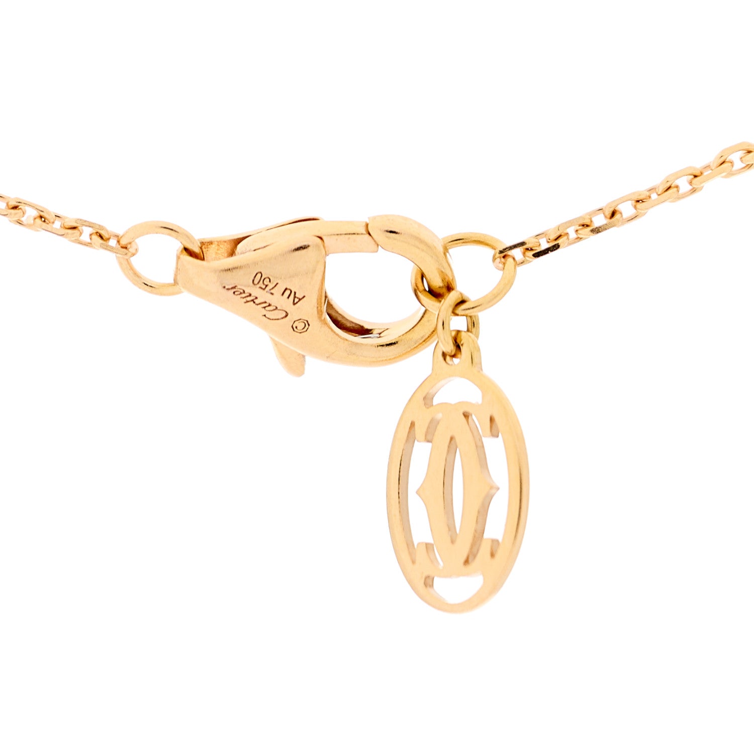 Cartier 18K Pink Gold Diamond XS D'Amour Pendant Necklace 4 of 4