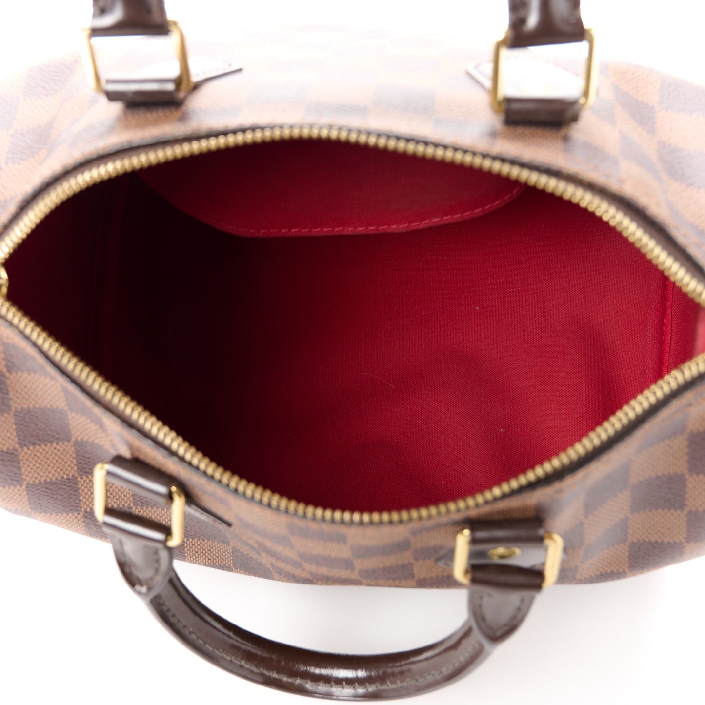 LOUIS VUITTON Damier Ebene Speedy 25