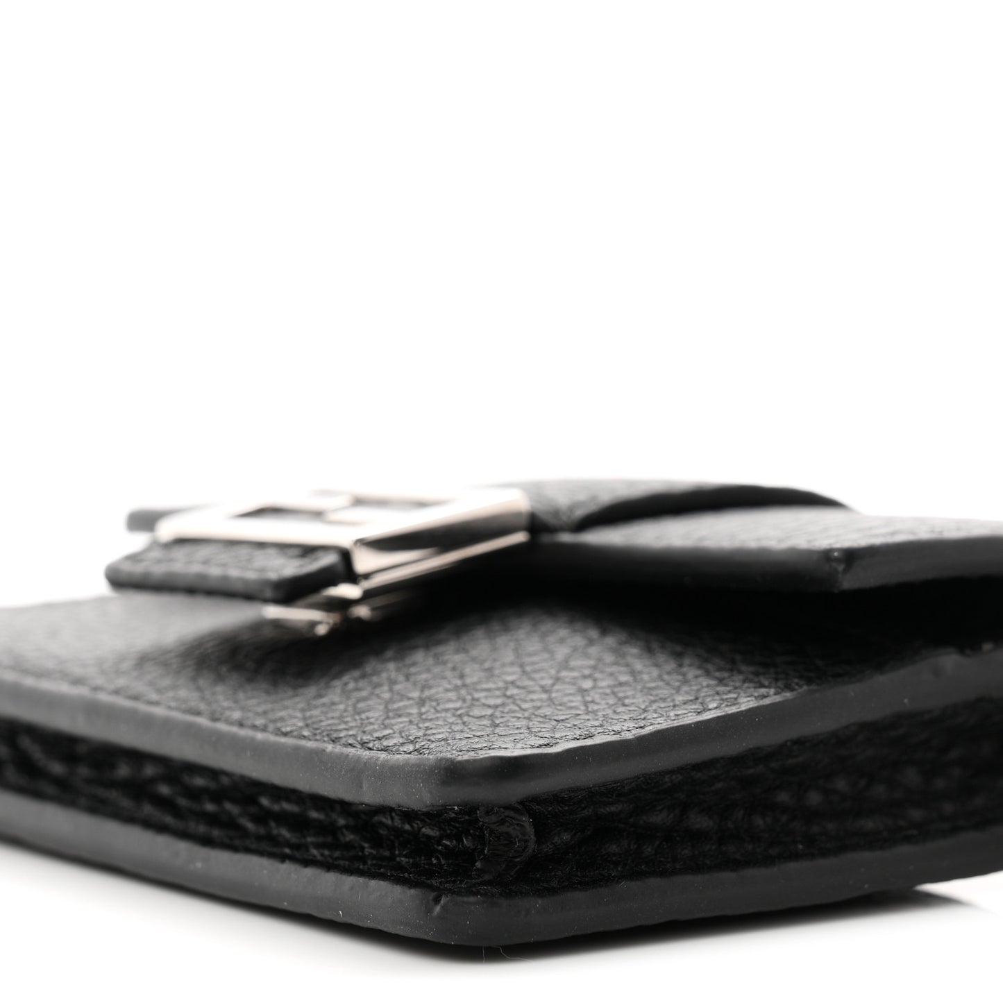 Cuoio Romano Micro Flat Baguette Black