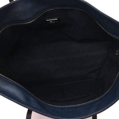 Fendi Vitello Elite Cuoio Monster Buggies Medium Roll Tote Mattone Black Multicolor Lavagna 5 of 12