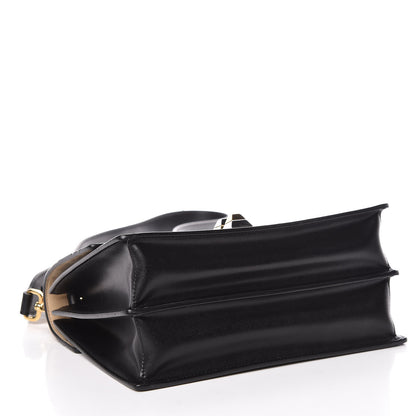 Fendi Vitello Liberty FF 1974 Embossed Kan I Shoulder Bag Black 4 of 10