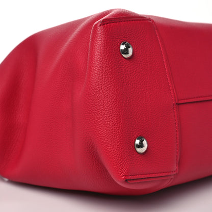 Louis Vuitton Veau Cachemire Soft Lockit MM Framboise 6 of 7