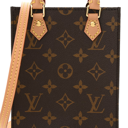Louis Vuitton Monogram Petit Sac Plat 7 of 9