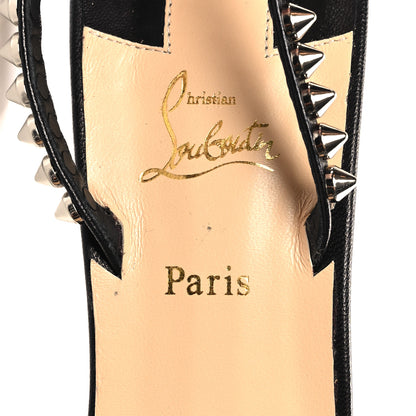 Christian Louboutin Kid Spiked So Me 70 Sandals 40.5 Black 7 of 8