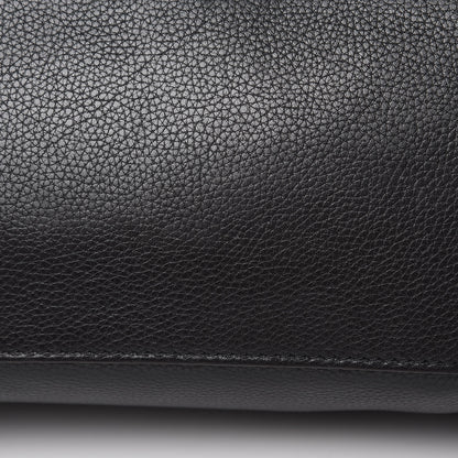 Celine Drummed Calfskin Micro Luggage Black 15 of 19
