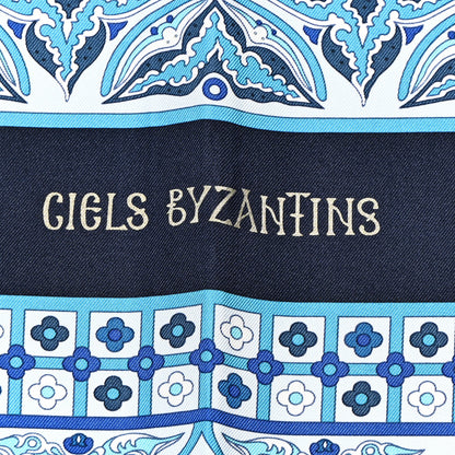 Hermes Silk Ciels Byzantins Scarf 90 5 of 6