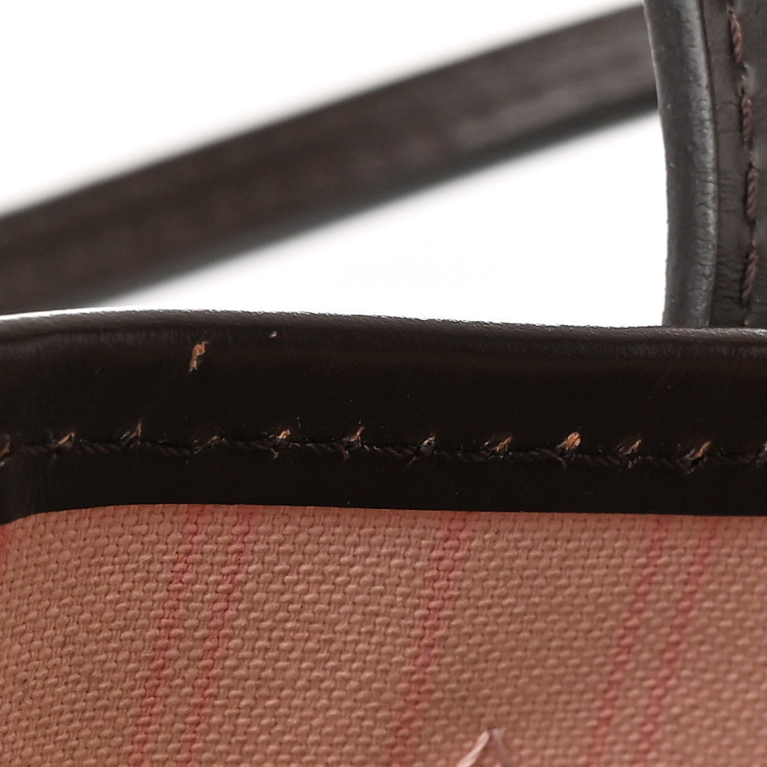 Louis Vuitton Damier Ebene Neo Neverfull MM Rose Ballerine 14 of 15
