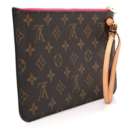 Louis Vuitton Monogram Neverfull MM GM Pochette Pivoine 3 of 7