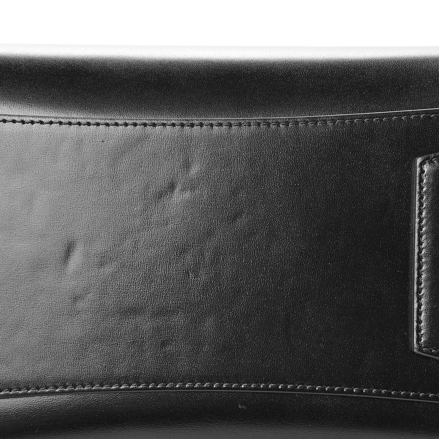 Shiny Lord Calfskin Small Antigona Black