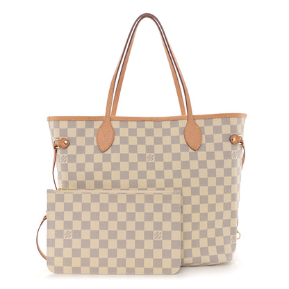 Louis Vuitton Damier Azur Neo Neverfull MM 3 of 14