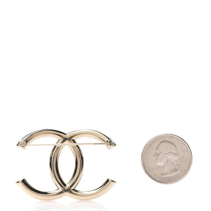 Chanel Baguette Crystal High Society CC Brooch Gold 2 of 4