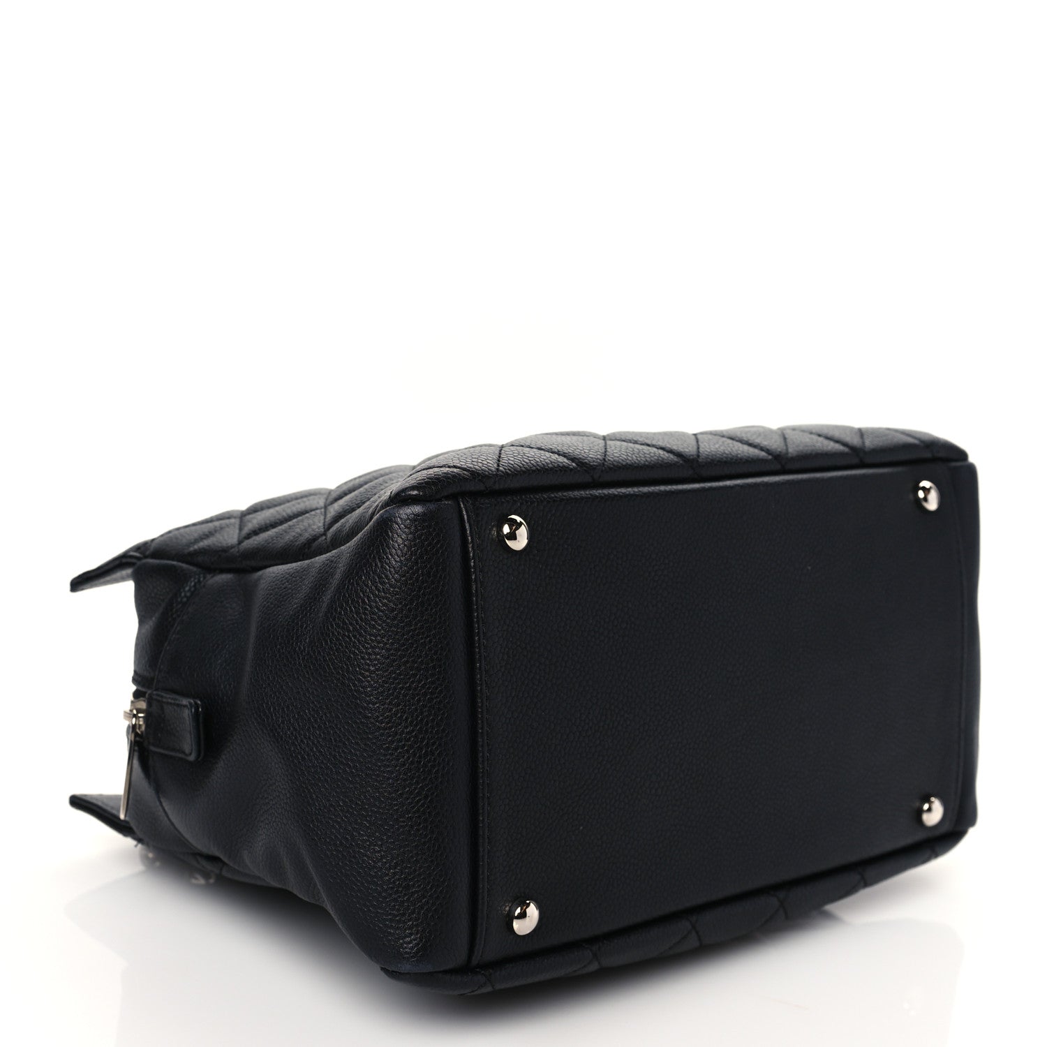 Chanel Caviar Quilted Petit Timeless Tote PTT Black 4 of 10