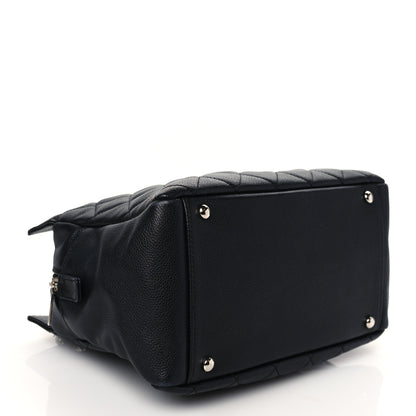 Chanel Caviar Quilted Petit Timeless Tote PTT Black 4 of 10