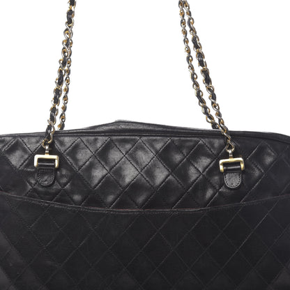 Chanel Lambskin Quilted Shoulder Bag Black 16 of 16