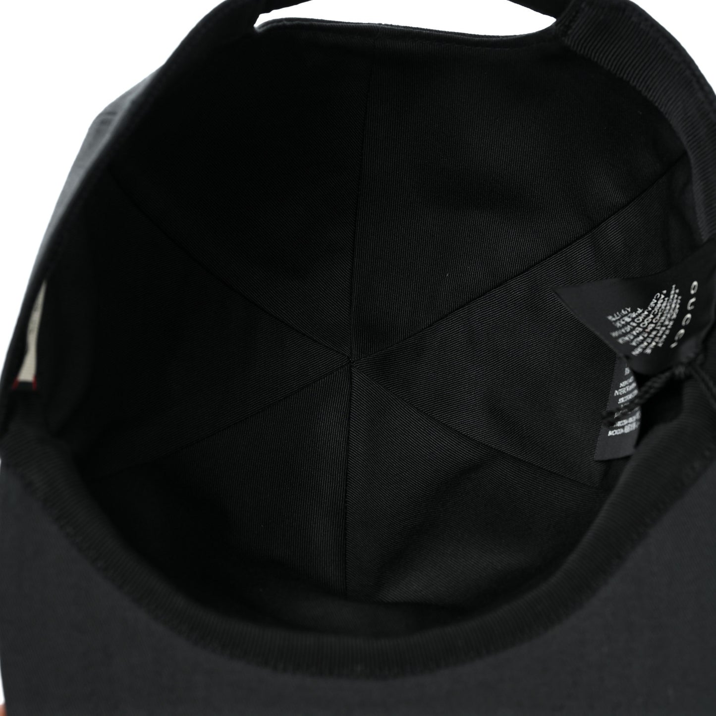 Embroidered Baseball Hat XL Black