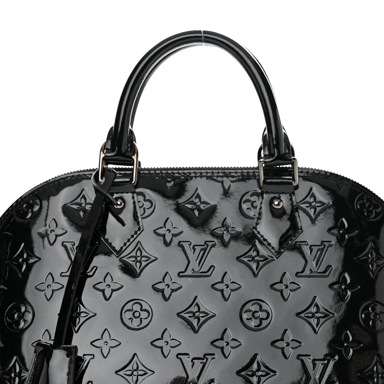 Louis Vuitton Vernis Alma PM Noir Magnetique 8 of 10