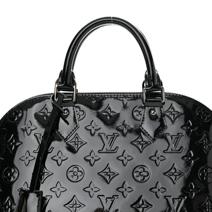 Louis Vuitton Vernis Alma PM Noir Magnetique 8 of 10