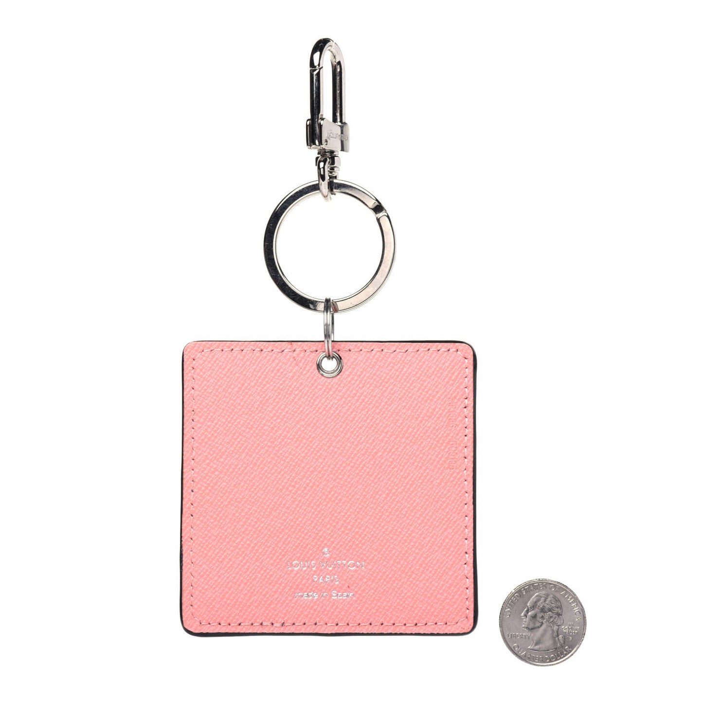 Epi Trunk Bag Charm Aqua